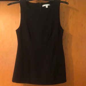 CABI BLACK SLEEVELESS BLOUSE SZ 6